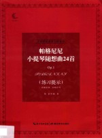 帕格尼尼小提琴随想曲24首Op.1  练习提示