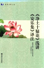 《净土十疑论》  浅讲  《安乐集》译注