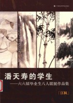 潘天寿的学生  六六届毕业生八人联展作品集  江枫