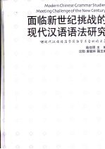 面临新世纪挑战的现代汉语语法研究  &#039;98现代汉语语法学国际学术会议论文集