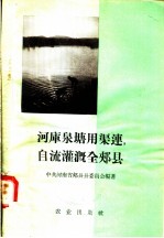 河库泉塘用渠连，自流灌溉全郏县 电子书封面