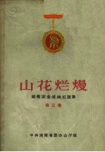 山花烂熳  湖南农业战线红旗集  第3集