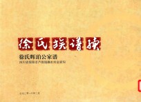 徐氏族谱续  徐氏辉珀公家谱  四川省简阳市芦葭镇翻水村金家沟