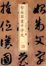 经典放大·墨迹系列  智永草书千字文