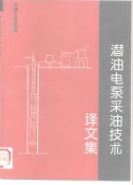 潜油电泵采油技术译文集