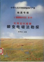 实用近区磁源瞬变电磁法勘探 封面
