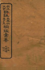 校正大字评注王凤州  袁了凡纲鉴汇纂  28