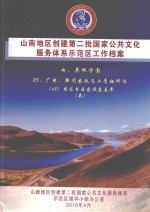 山南地区创建第二批国家公共文化服务体系示范区工作档案  七、其他方面  25、广电、新闻出版及工青妇科体  （62）农家书屋建设覆盖率（县）