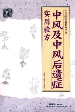 中医病症效验方丛书  中风及中风后遗症实用验方