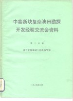 中美断块复杂油田勘探开发经验交流会资料  第2分册  荷兰北海海域X区块油气田