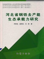 河北省钢铁去产能生态承载力研究