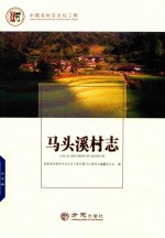 中国名村志丛书  马头溪村志