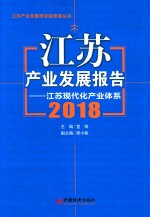 江苏产业发展研究院智库丛书  2018江苏产业发展报告  江苏现代化产业体系