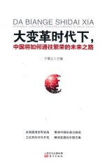 大变革时代下，中国将如何通往繁荣的未来之路