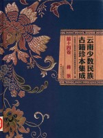 云南少数民族古籍珍本集成  第14卷  彝族
