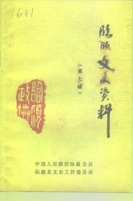 临颍文史资料  第7辑