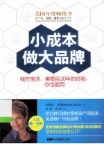 小成本做大品牌  我在宝洁、美赞臣20年的经验，你也能用