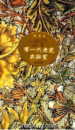 有一只老虎在浴室