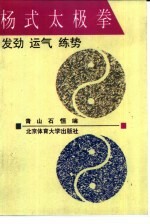杨式太极拳  发劲、运气、练势