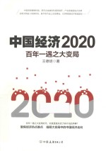 中国经济2020  百年一遇之大变局