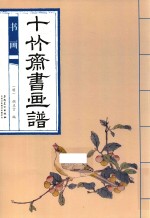 十竹斋书画谱  书画