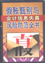 假帐甄别与会计信息失真风险防范全书  下